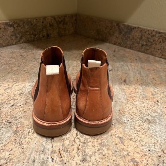 Gordon Rush Men's Mathews light brown leather ankle boots - Picture 8 of 16